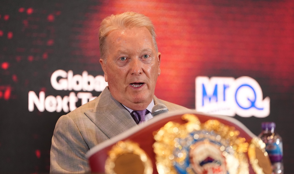 Promoter Frank Warren (Jonathan Brady/PA) (PA Wire)