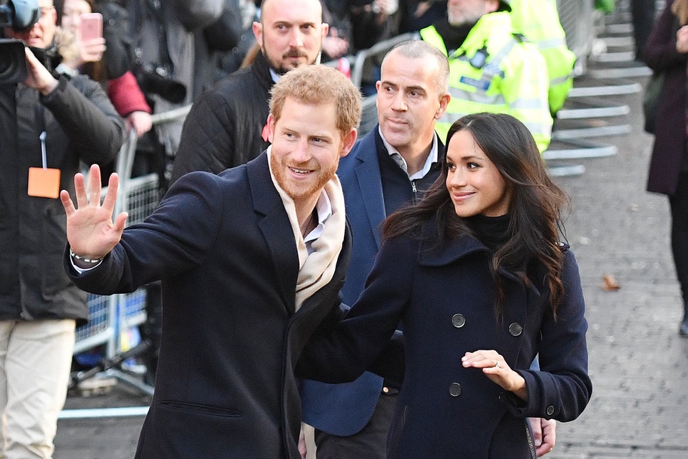 Image from: Harry and Meghan latest: Duchess says ‘it’s great to be back’ as couple make first joint visit since UK return