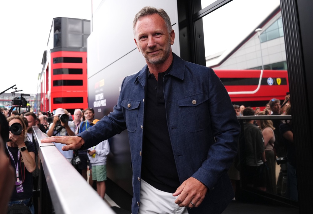 Christian Horner left Red Bull during the 2025 season (PA)