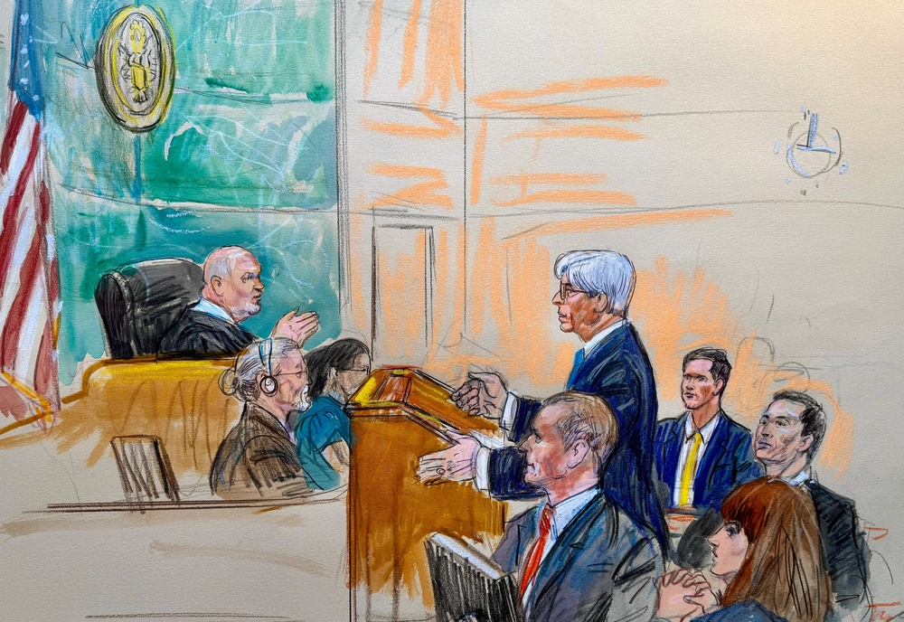 Washington DC Judge Timothy Kelly said Trump’s ban amounted to ‘unlawful viewpoint discrimination’ (AP)