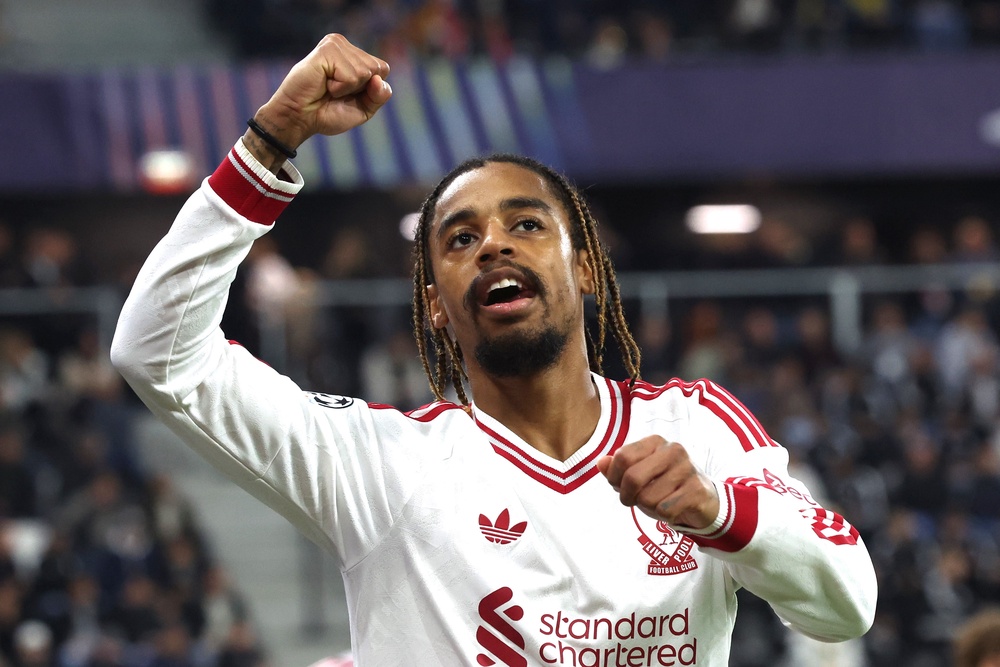 Bradley Barcola scored a hat-trick as Liverpool thrashed LASK 6-3 (PA Wire)