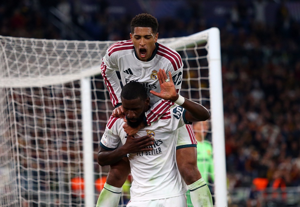 Real Madrid got out of jail as Rudiger scored a late winner against Roma (Getty)