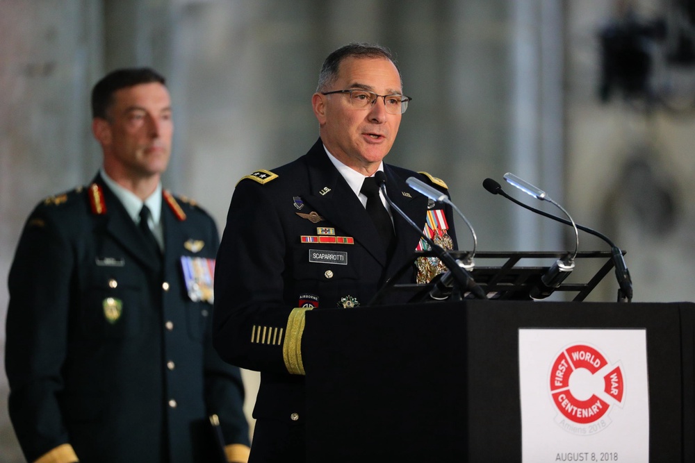 General Curtis Scaparrotti, now retired, previously served as Nato’s Supreme Allied Commander Europe (Owen Cooban/Ministry of Defence) (PA Media)