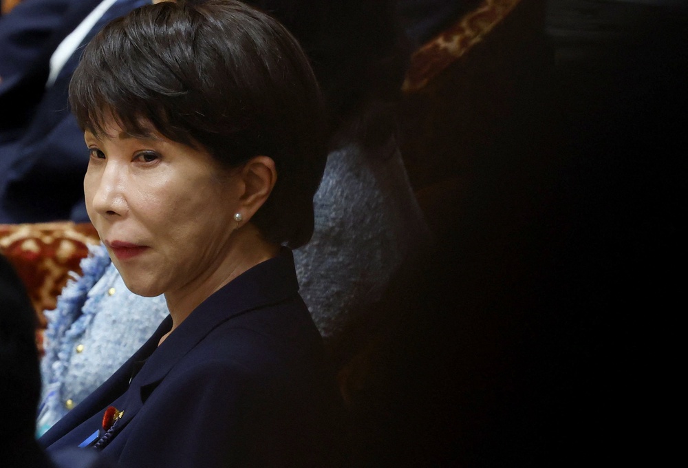 Japan's Prime Minister Sanae Takaichi attends the Lower House budget committee session at the parliament in Tokyo, Japan (Reuters)