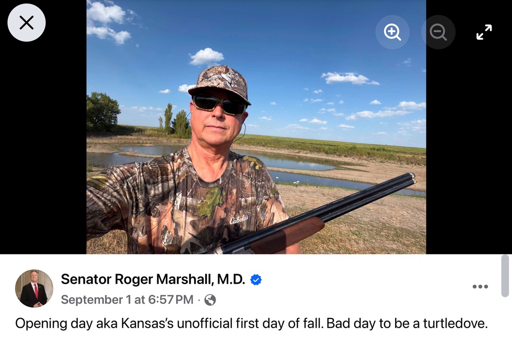 Marshall posted this photo to his Facebook page this past September (AP)