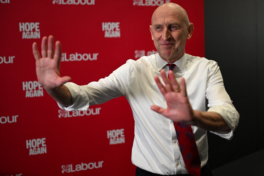 Chancellor John Healey is reportedly going to announce plans to make online marketplaces responsible for collecting VAT owed by all retailers selling on their platforms, as part of his upcoming Budget (AFP/Getty)