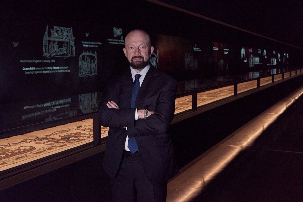Igor Tulchinsky committed £5million to the project to bring the Bayeux Tapestry to the British Museum (WorldQuant)
