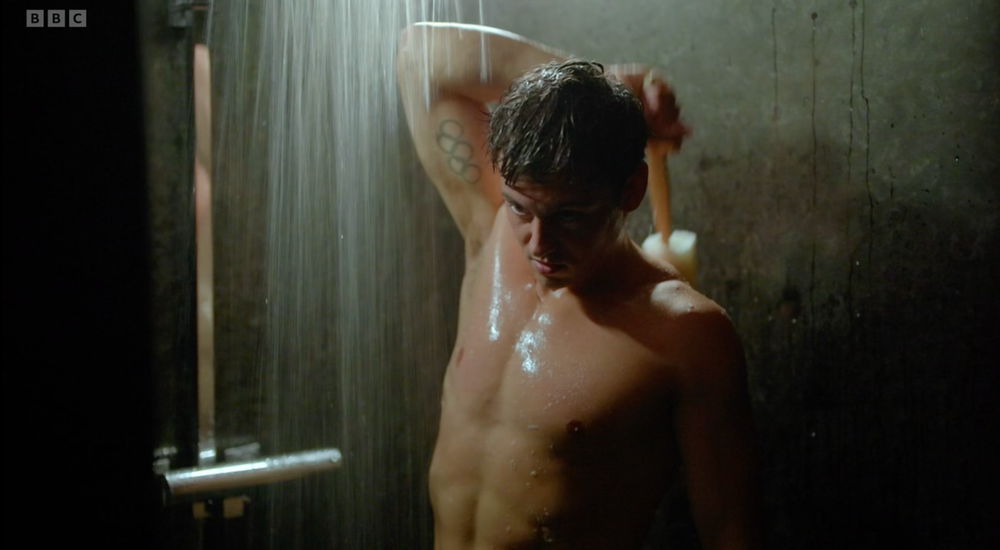 Tom Daley soaps up in season two (BBC)