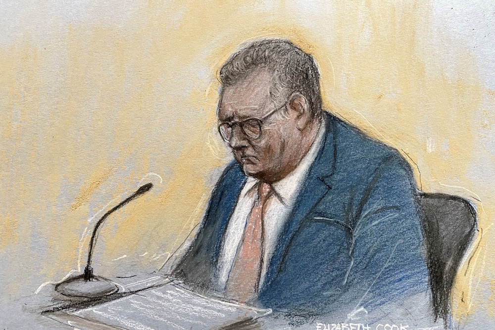 The court heard that Donaldson then sent a reply which said: ‘I just want to find a way to say how sorry I am and repent before them as I have before the Lord’ (PA)