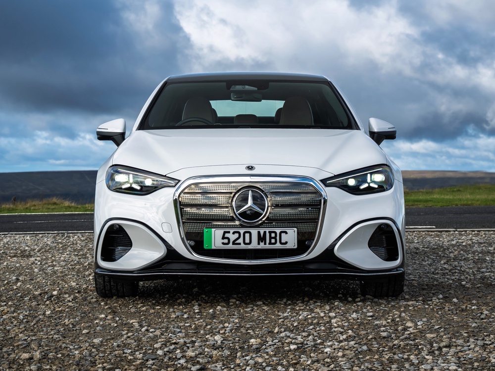 You can still buy a petrol C-Class, but it gets a different look to the C-Class Electric (Mercedes-Benz)