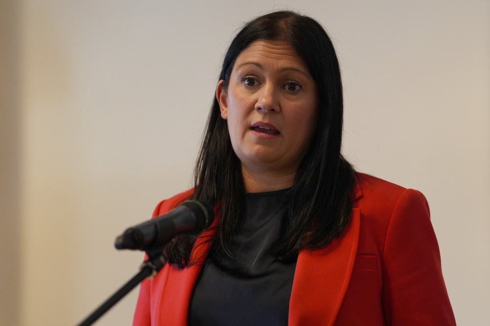 Culture secretary Lisa Nandy’s department is leading the talks with the BBC (PA)