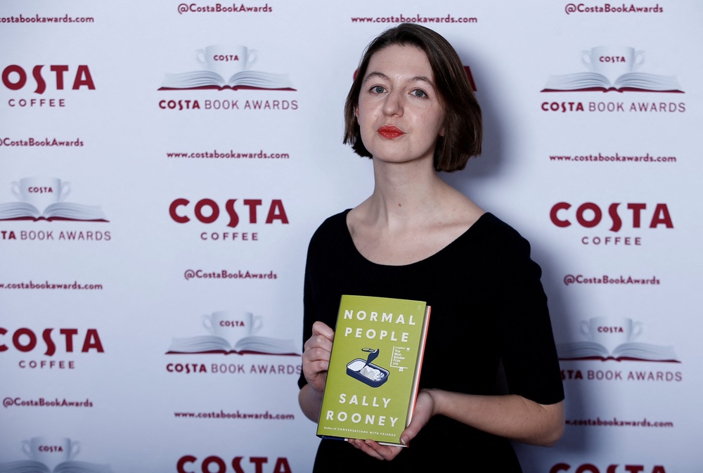 Sally Rooney said she would no longer be able to sell her books in the UK because of her support for the group (Reuters)