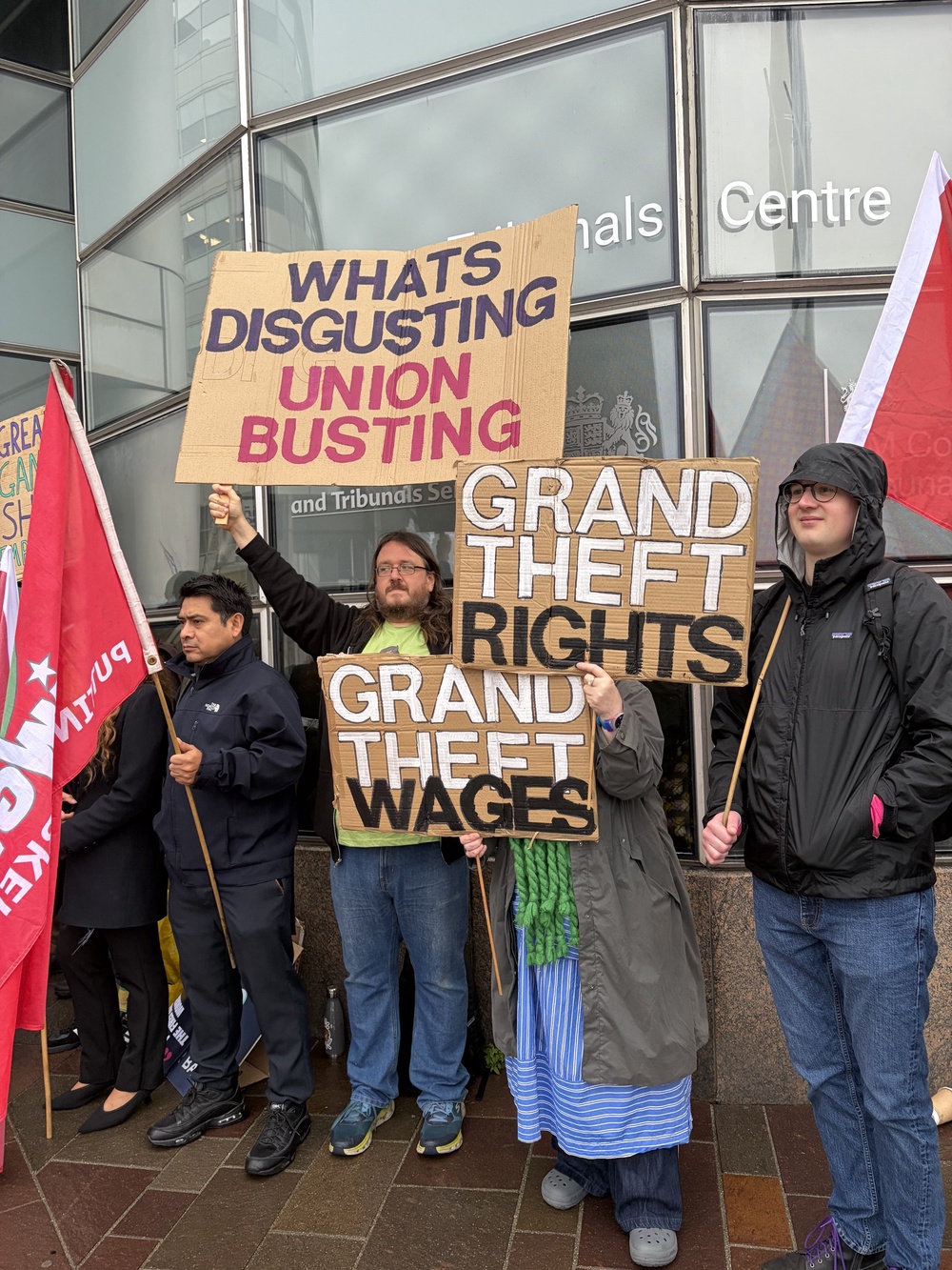 A number of former workers are represented by the IWGB (Nick Forbes/PA) (PA Wire)