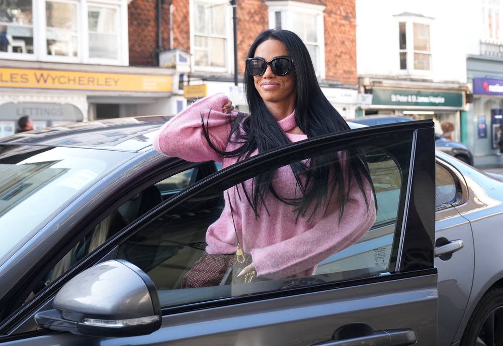 Kieran Hayler’s ex-wife Katie Price (PA)