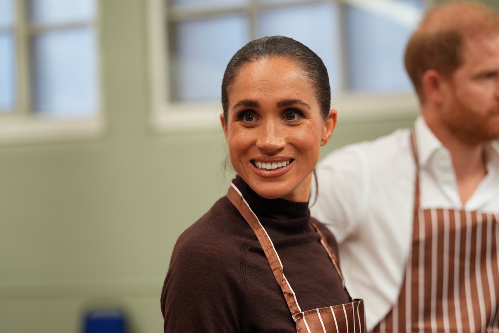 The Duchess of Sussex during a visit to Himmah Hub in Nottingham (Annabel Lee-Ellis/PA) (PA Wire)