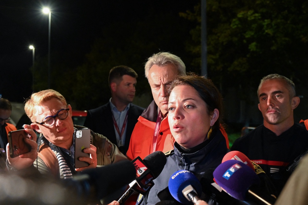 French authorities said that at least 19 people were injured (AFP/Getty)