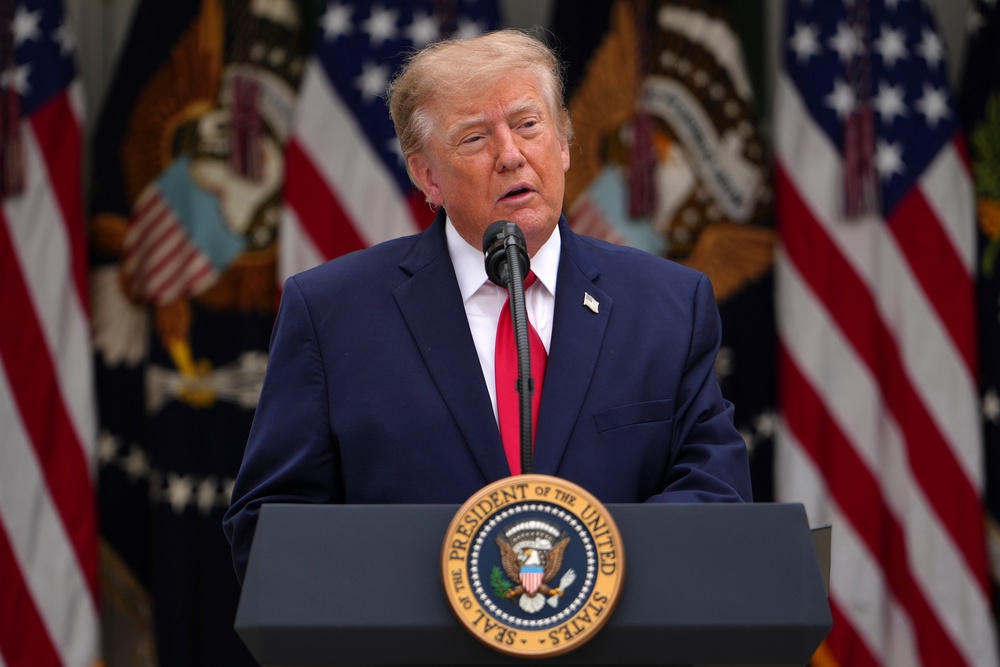 President Trump has turned towards the Kremlin to lower domestic fuel prices ahead of US midterms (AP)