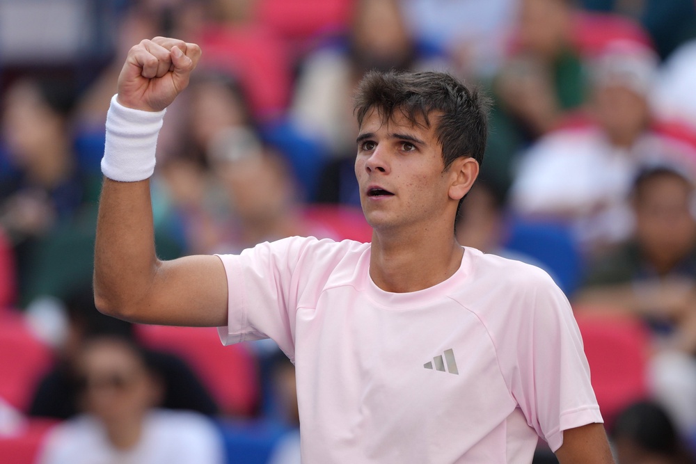 Rafael Jodar was penalised for the incident (AP)