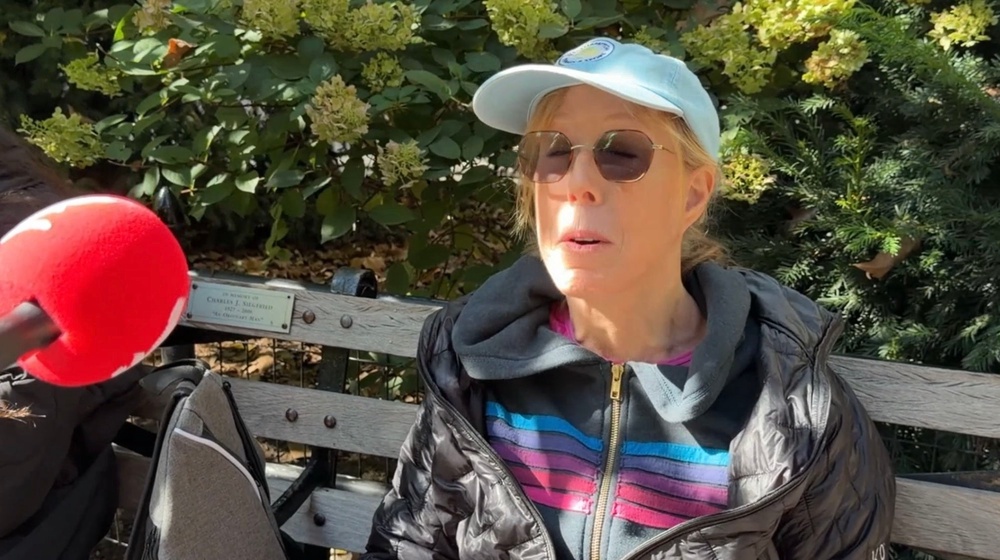 Val Wallach, a 66-year-old from New York City, told The Independent she is taking Wegovy to help her lose weight. But she’s starting to ‘get the food noise back’ (Zack Palomo/The Independent)