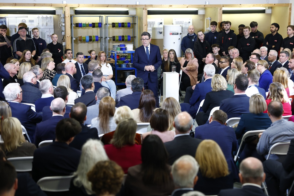 Mr Burnham said Scotland was one of Europe’s most centralised nations (Jeff Mitchell/PA) (PA Wire)