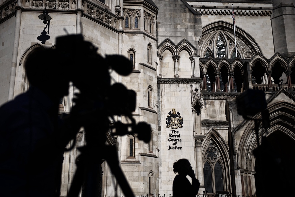 A ‘well-known individual’ is suing two UK media organisations to stop them from publishing allegations about him (AFP/Getty)