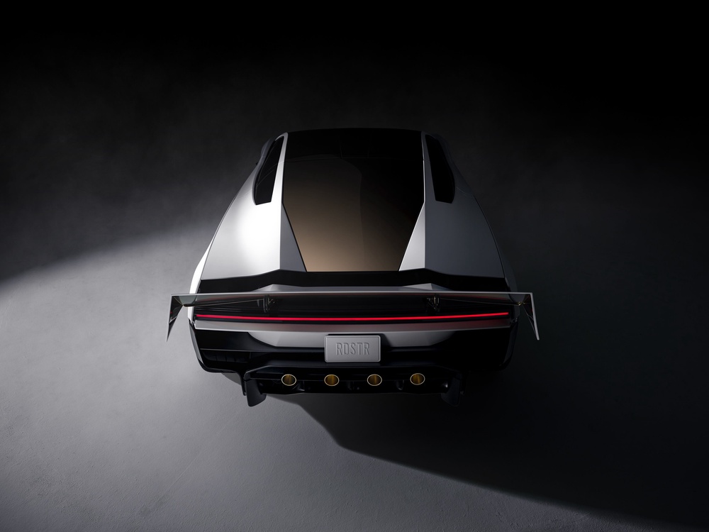 A fan system is used to create downforce of up to 2G in Tesla Roadster (Tesla)