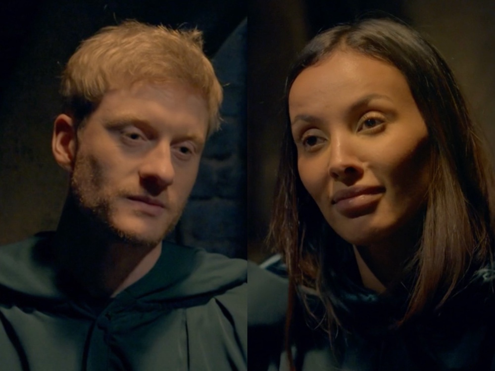 Are James Acaster and Maya Jama's 'Celebrity Traitors' days numbered? (BBC)