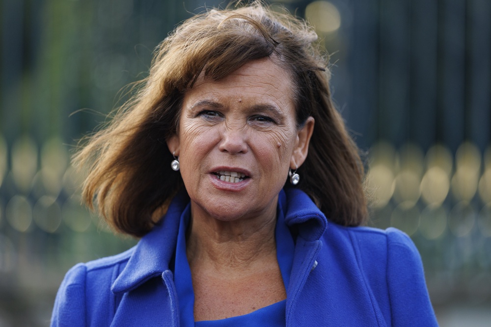 Sinn Féin president Mary Lou McDonald said she hoped Donaldson’s victims would find closure (Liam McBurney/PA) (PA Wire)
