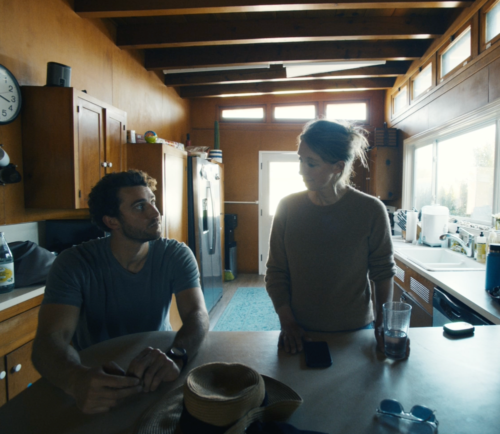 Billy Evans and Elizabeth Holmes in ‘You Can See Everything’ (A24)