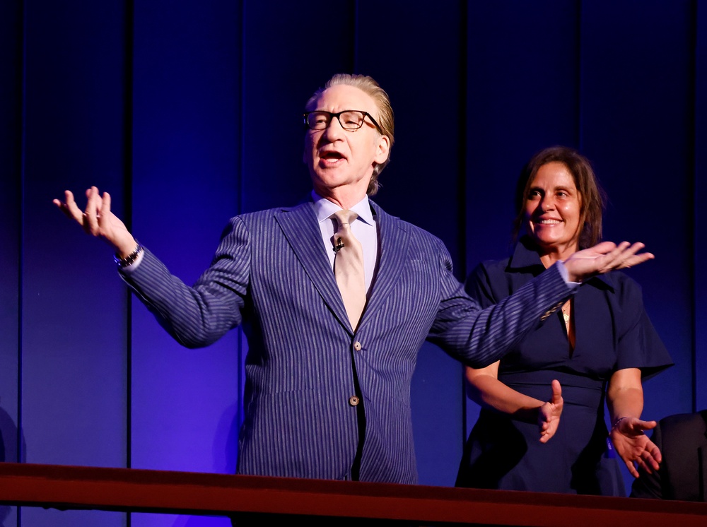 Maher, the host of HBO’s Real Time with Bill Maher, did most of the talking during the dinner, Smith said (Getty)