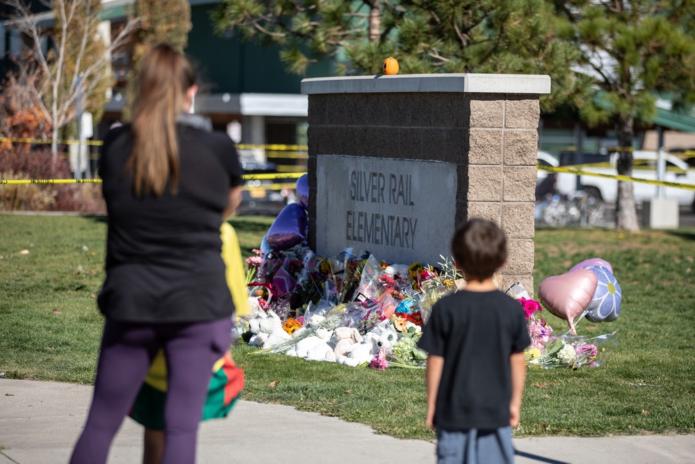 Four people were killed and several others injured when a gunman opened fire inside a specialized classroom at Silver Rail Elementary School — the attack ended when an uninjured teacher tackled the shooter before an armed bystander intervened (AFP/Getty)