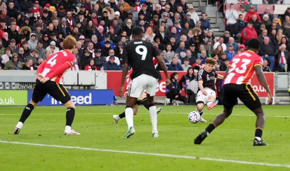 Munoz sparked Liverpool’s comeback after half-time (PA)