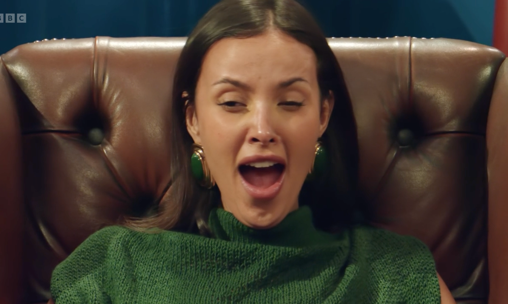 ‘The Celebrity Traitors’ ended on a cliffhanger with the traitors attempting to make a faithful yawn in order to muder in plain sight (BBC)