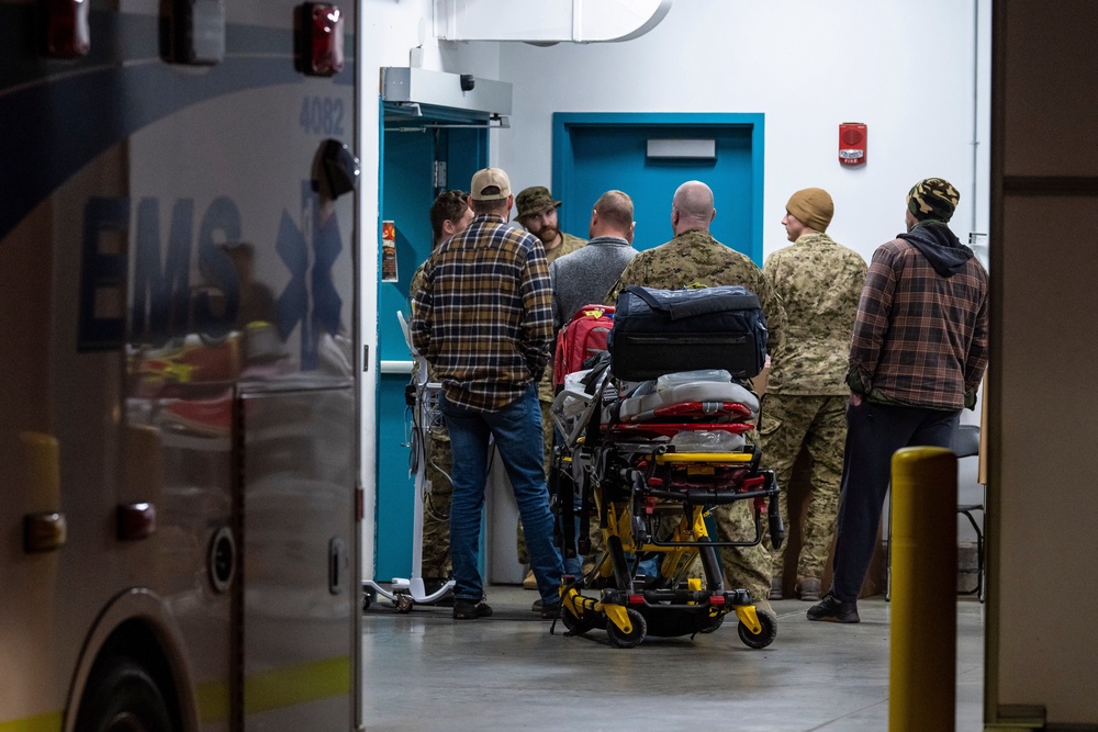 The local hospitals have been ‘overwhelmed’ by casualties (The Canadian Press)