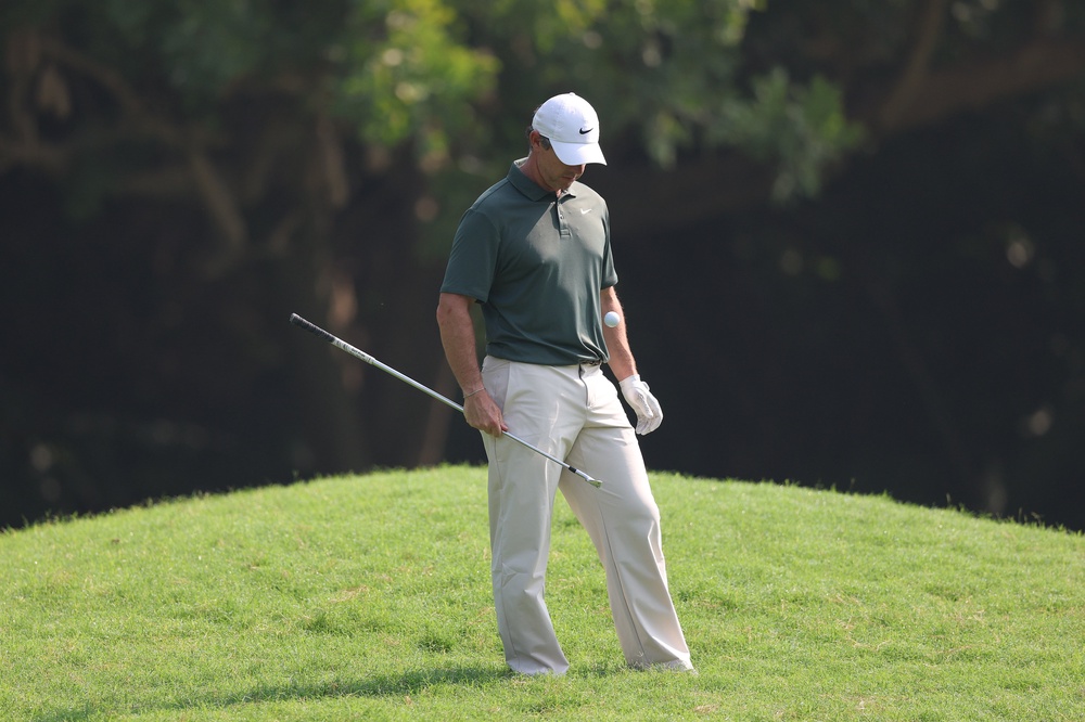 Rory McIlroy failed to fire over the weekend (Getty)