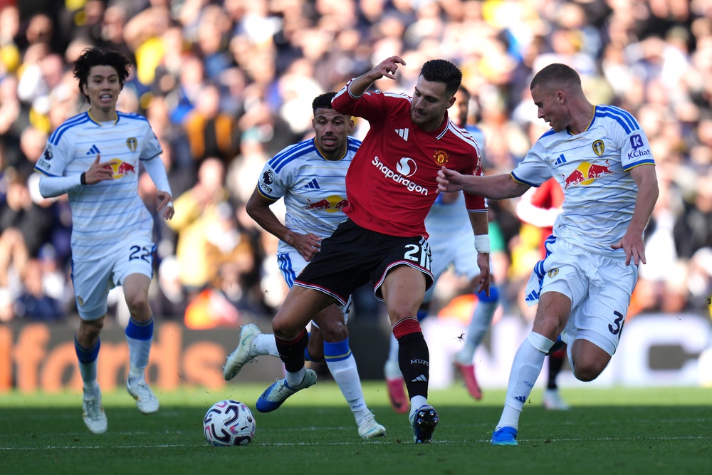 Diogo Dalot was part of an improved United defence (PA)