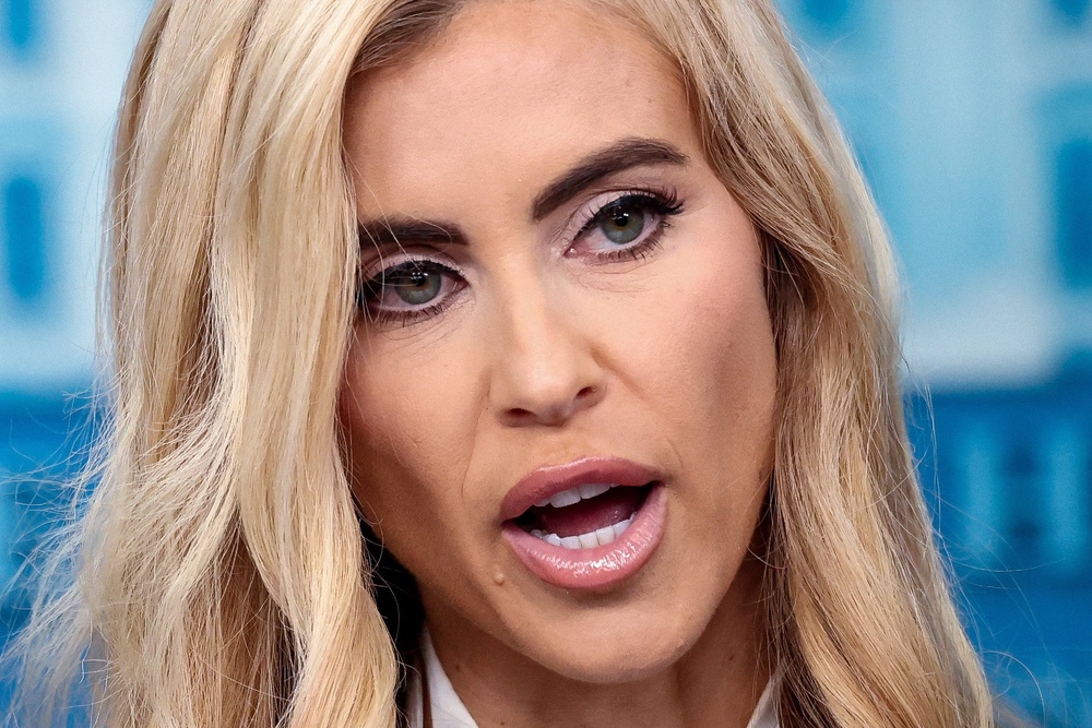 Zacharia lasted just five days as Trump’s press secretary, beginning with a disastrous debut in the briefing room (Reuters)