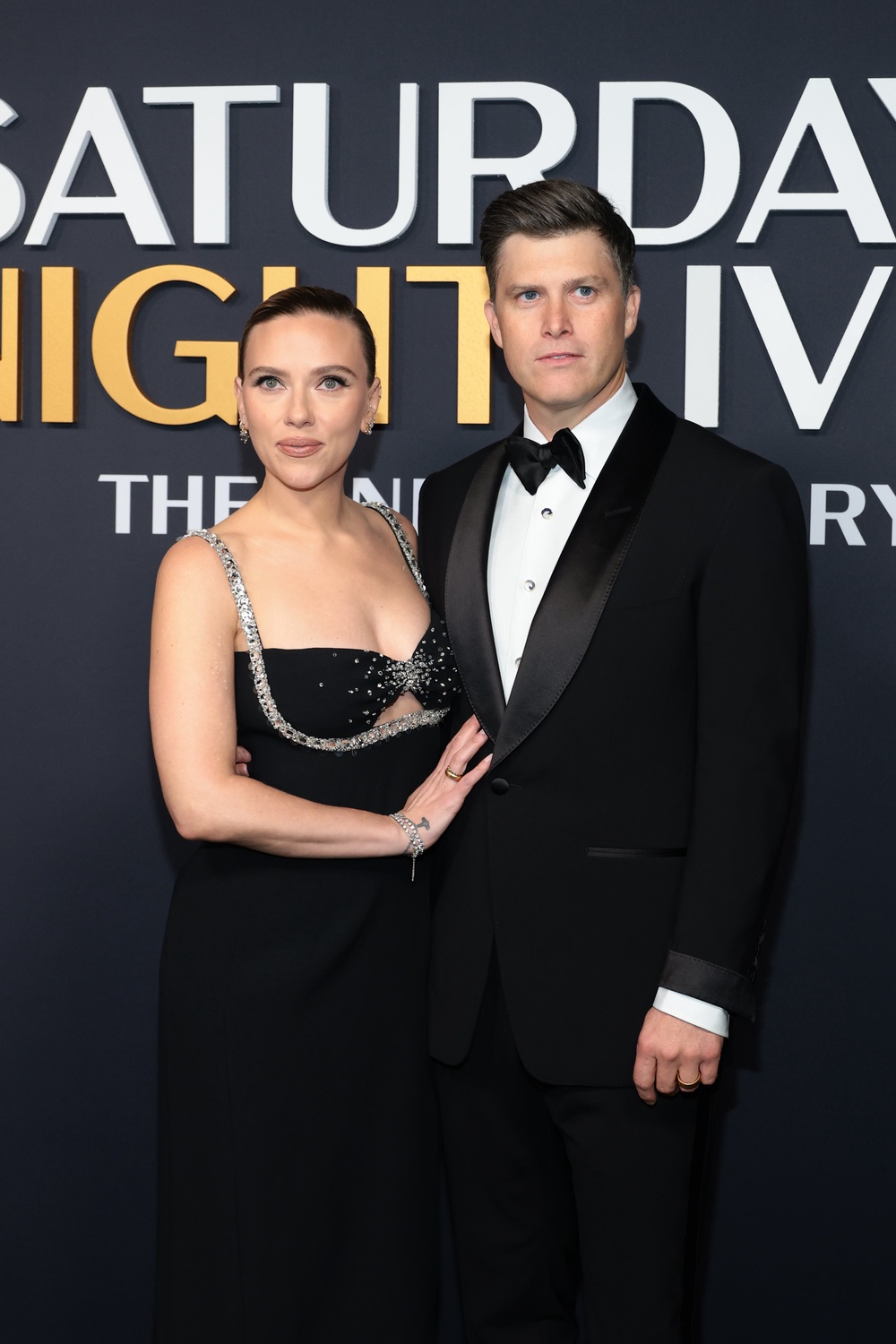 Scarlett Johansson is married to longtime 'SNL' cast member Colin Jost (Getty)