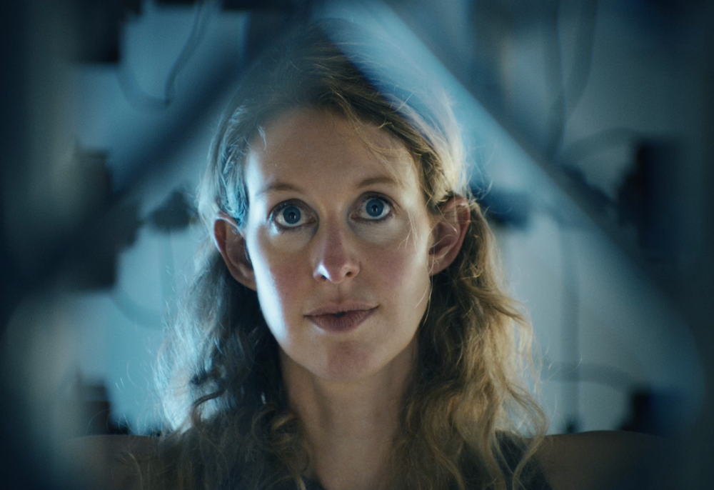 Elizabeth Holmes in the breathtaking new documentary 'You Can See Everything' (A24)