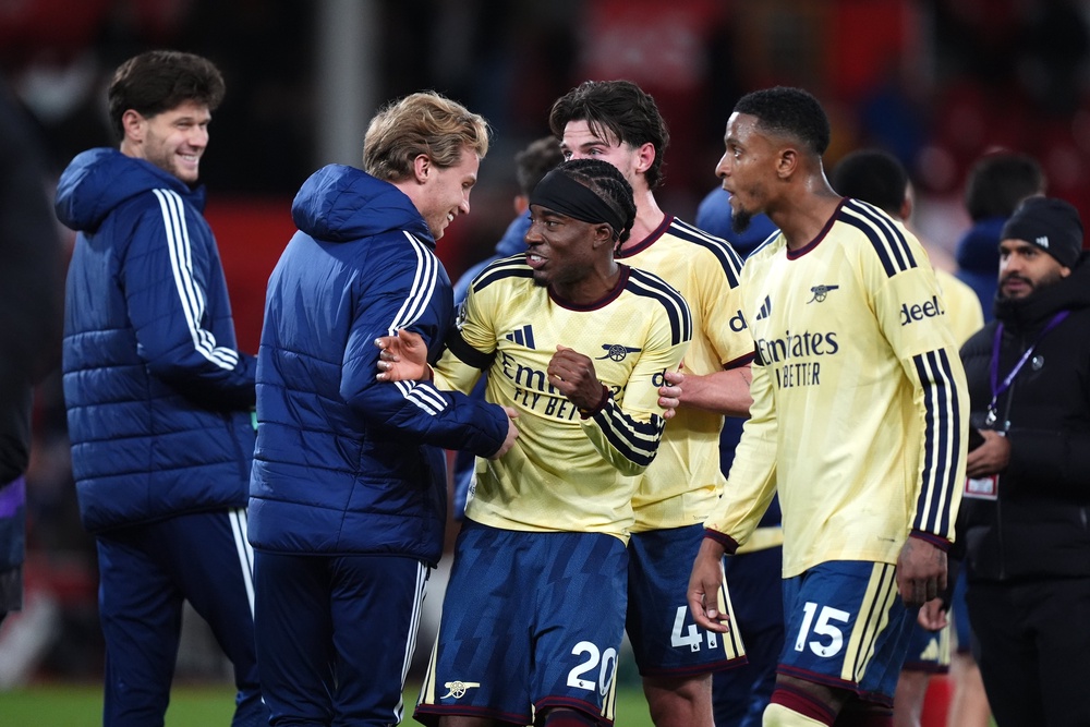 Arsenal picked up another victory without impressing (PA)