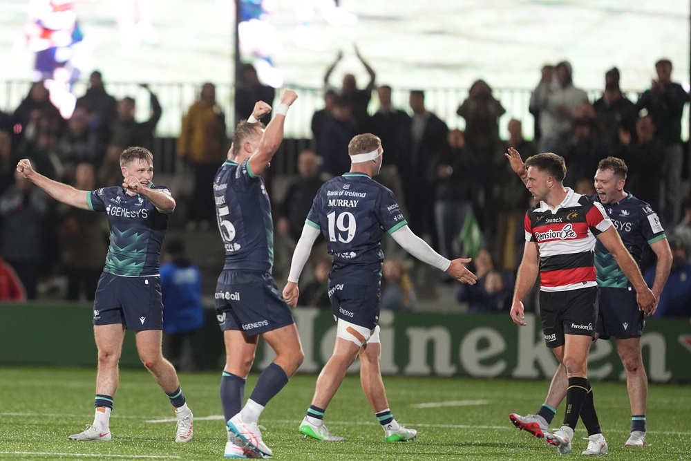 Connacht were winners against Saracens in Galway (PA)