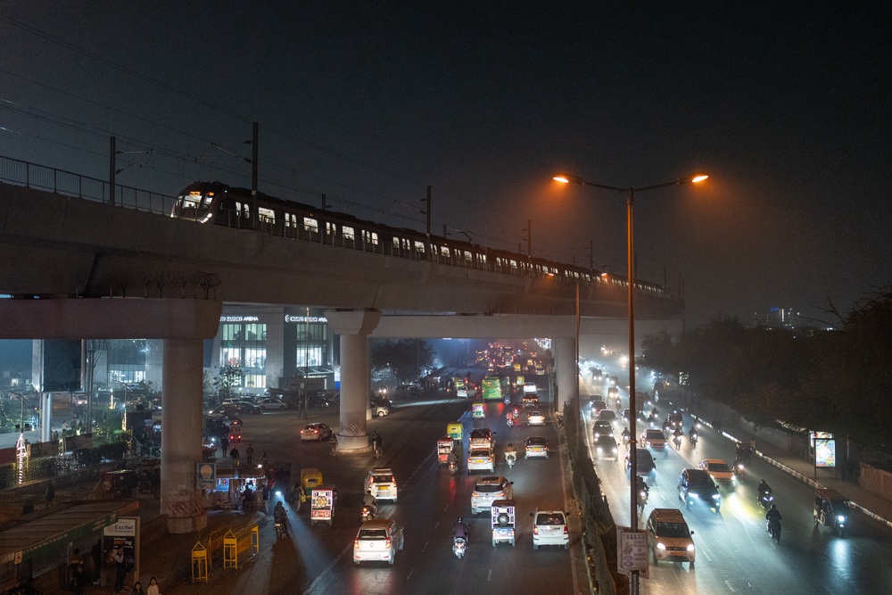Delhi itself is growing at 3 per cent a year (Getty)