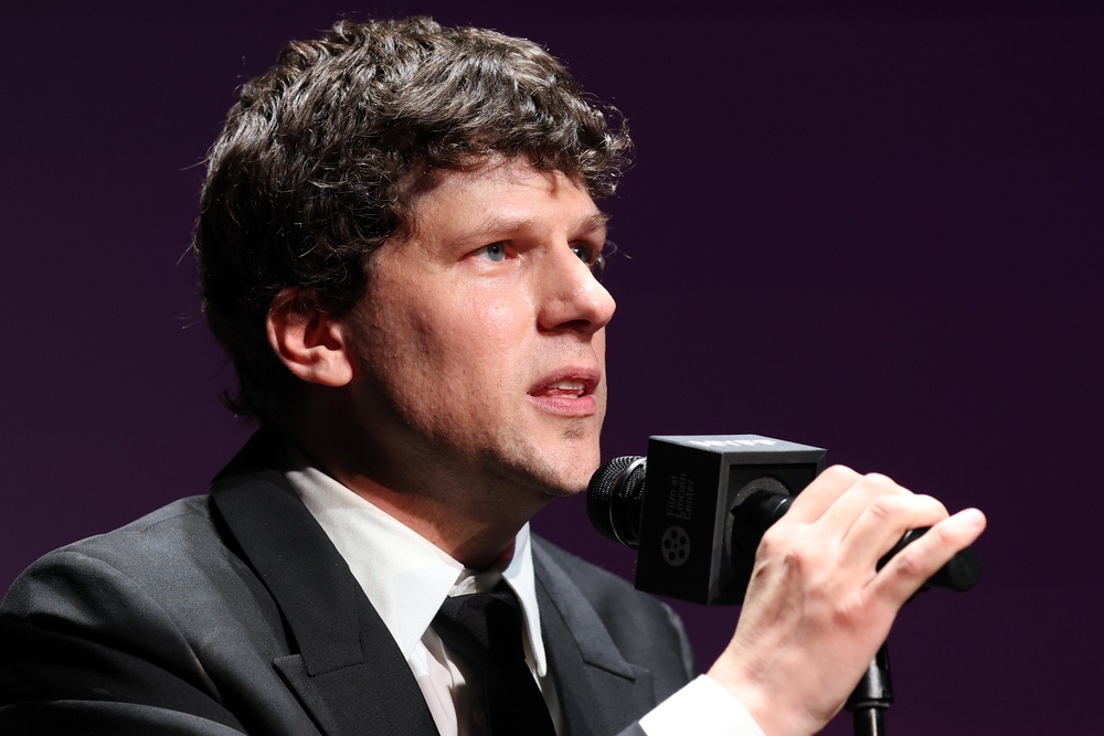Jesse Eisenberg speaks onstage at the 64th New York Film Festival. (Getty Images for FLC)