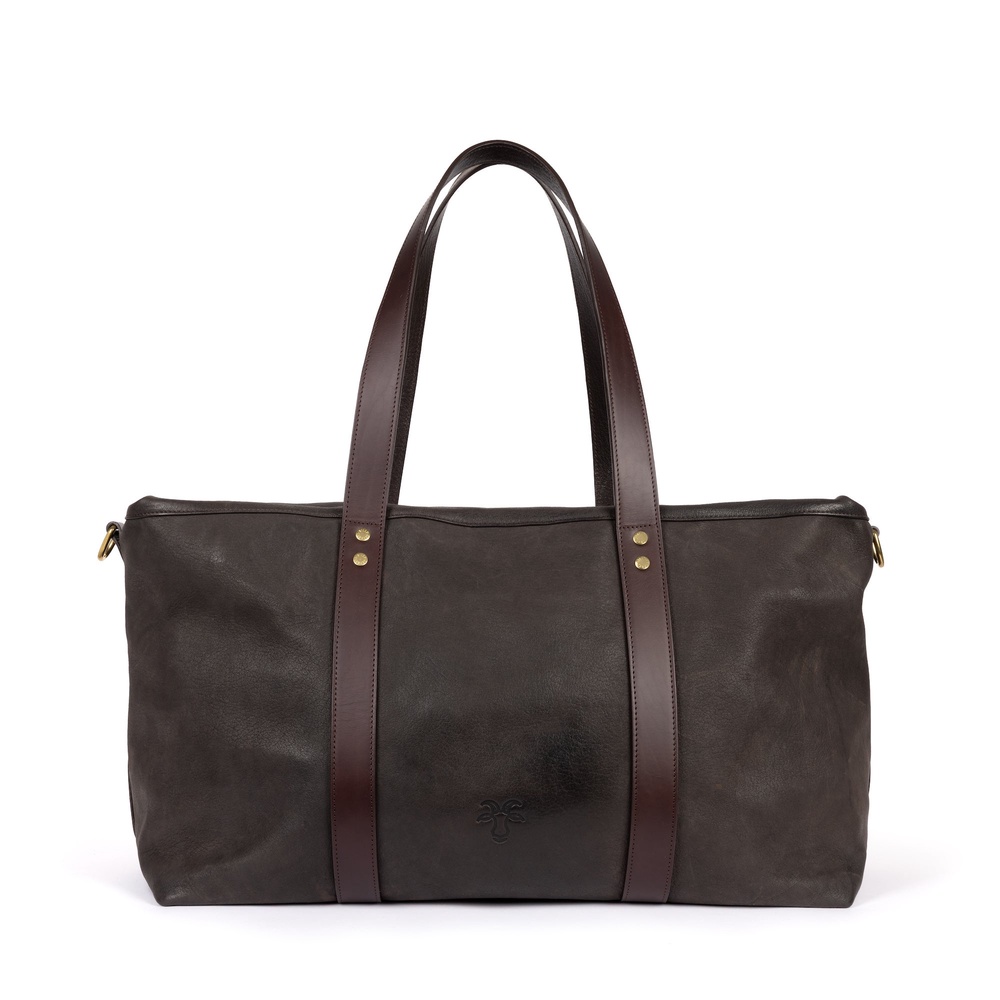 Billy Tannery’s leather holdall, tanned with natural bark extracts at its Midlands tannery and made in the UK (Billy Tannery)