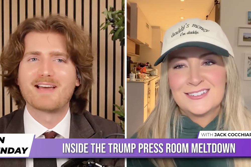 MediasTouch journalist Jack Cocchiarella interviews ex-White House deputy press secretary Sarah Matthews about the alleged turmoil within Trump's top team (MeidasTouch)