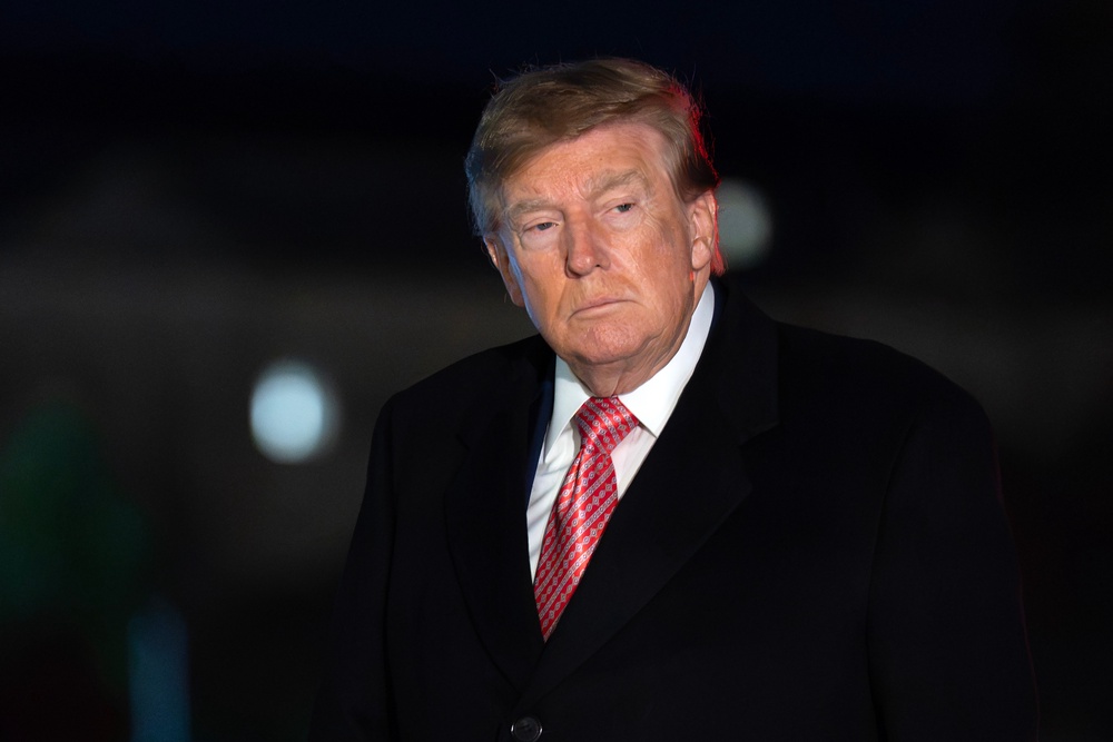 President Donald Trump has attributed civil unrest in France to the migrant population (AP)