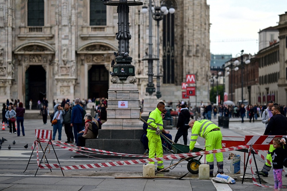 Italy approved the deployment of more military personnel to Milan after clashes over the weekend (Reuters)