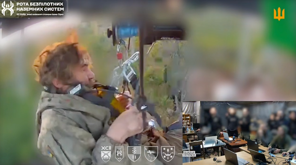 Drone rescues Ukrainian soldier from frontlines (Ukraine's 92nd Separate Assault Brigade)