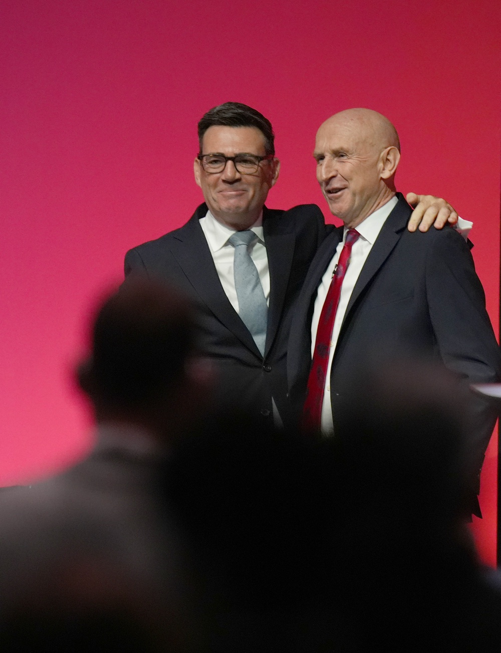 Prime Minister Andy Burnham with Chancellor of the Exchequer John Healey (PA) (PA Wire)