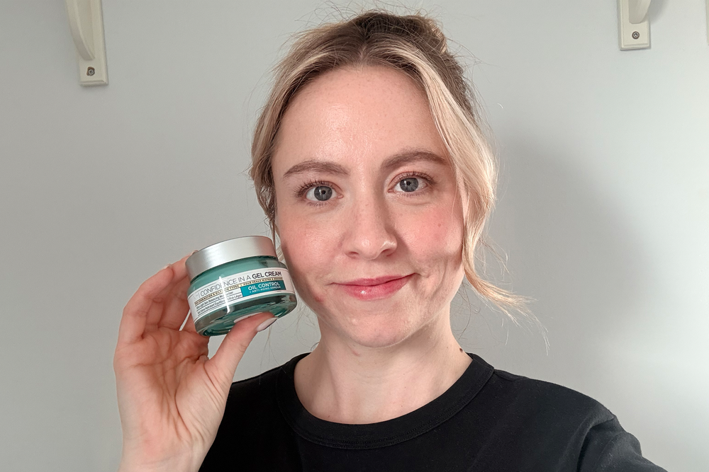 The texture works for oily skin (Louise Whitbread/The Independent)
